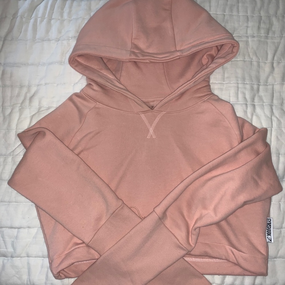 Gymshark crop hoodie
